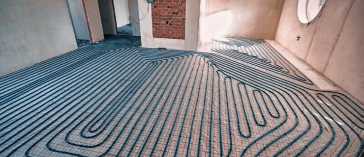 Where can electric underfloor heating be installed